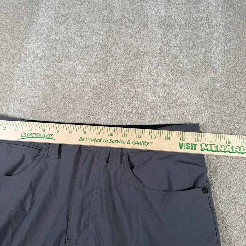 Wrangler ATG Pants Mens 32x30 Gray‎ All Terrain Gear Straight Leg Hiking Utility